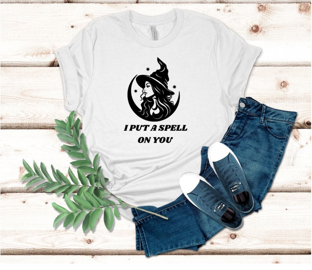 Halloween Witch Woman T-shirt