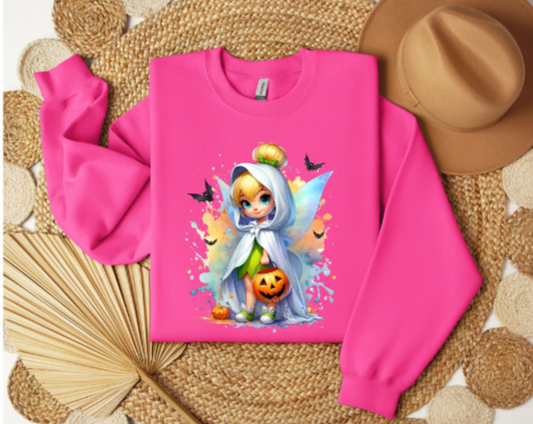 Tinkerbell Halloween young Crewneck