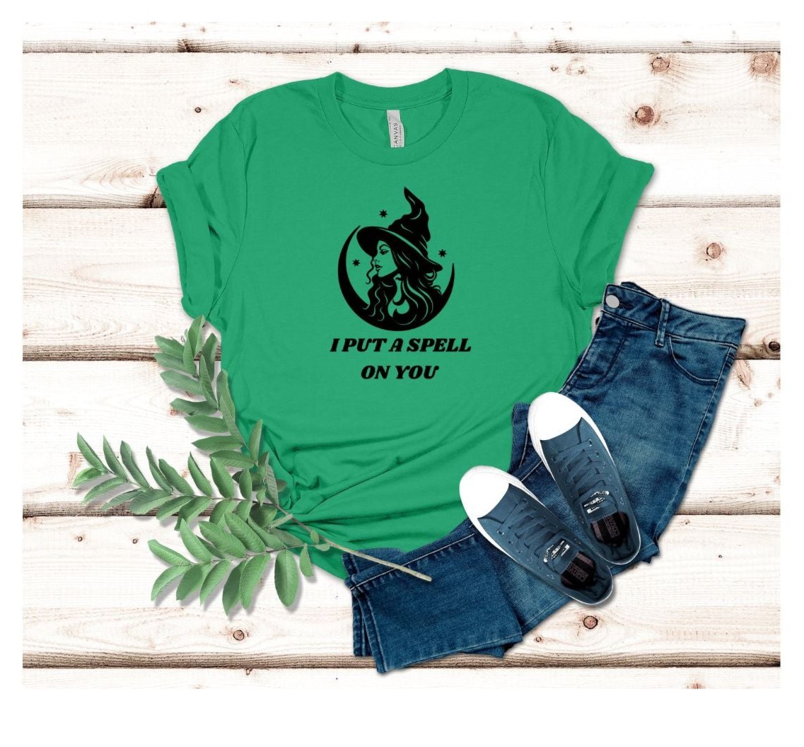 Halloween Witch Woman T-shirt