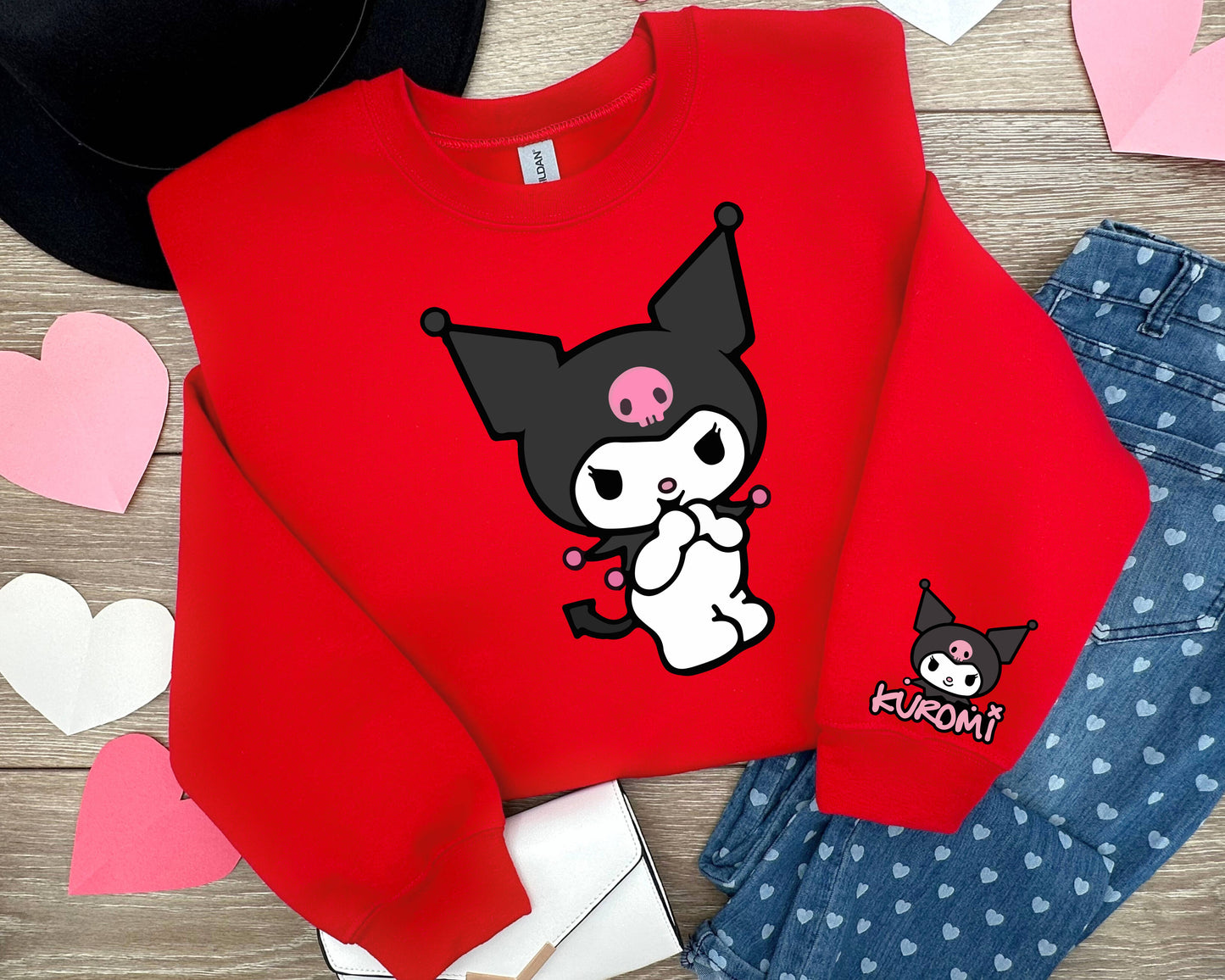 Kuromi Young Crewneck