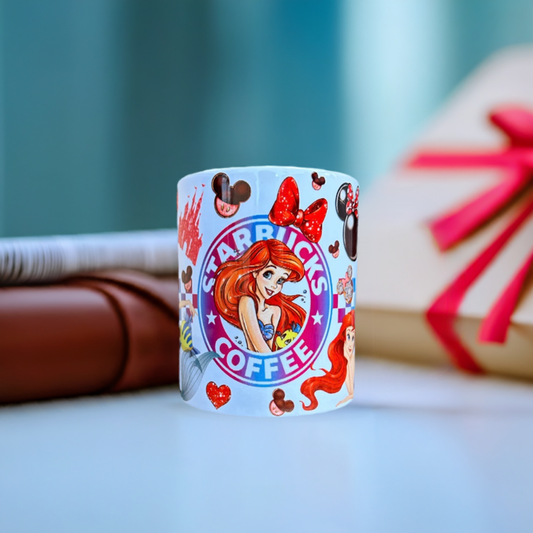 Cute Ariel Mermaid Coffee Mug